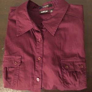 XL Apt. 9 Button Up Shirt, Women’s
